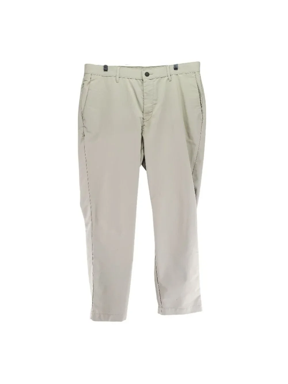 Banana Republic Pants Mens 36x30 Tan Polyester Flat Front Slacks